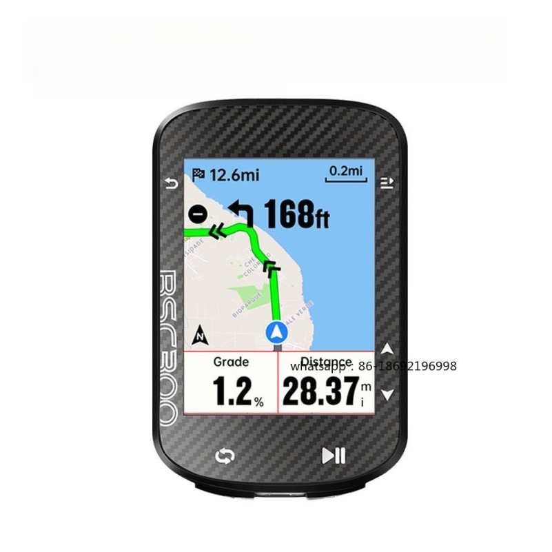 Bike Computer Gps Navigation Map - BSC300 คอมพิวเตอร์จักรยาน GPS ไร้สาย หน้าจอสี รองรับการนำทางด้วยแผนที่