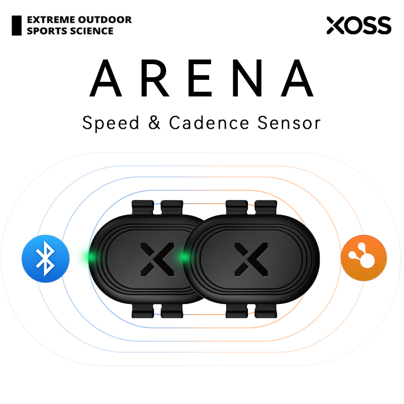 Cycling Cadence Sensor Bluetooth Ant - XOSS ARENA เซ็นเซอร์จังหวะความเร็วขี่จักรยานคอมพิวเตอร์ Speedometer ANT +