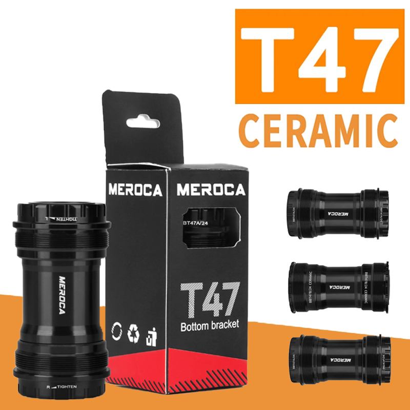 Ceramic Bearing Bottom Bracket Bb86 - ตลับลูกปืนเซรามิกสำหรับติดตั้งใต้เบาะจักรยาน T47 BSA ขนาด 24 มม.