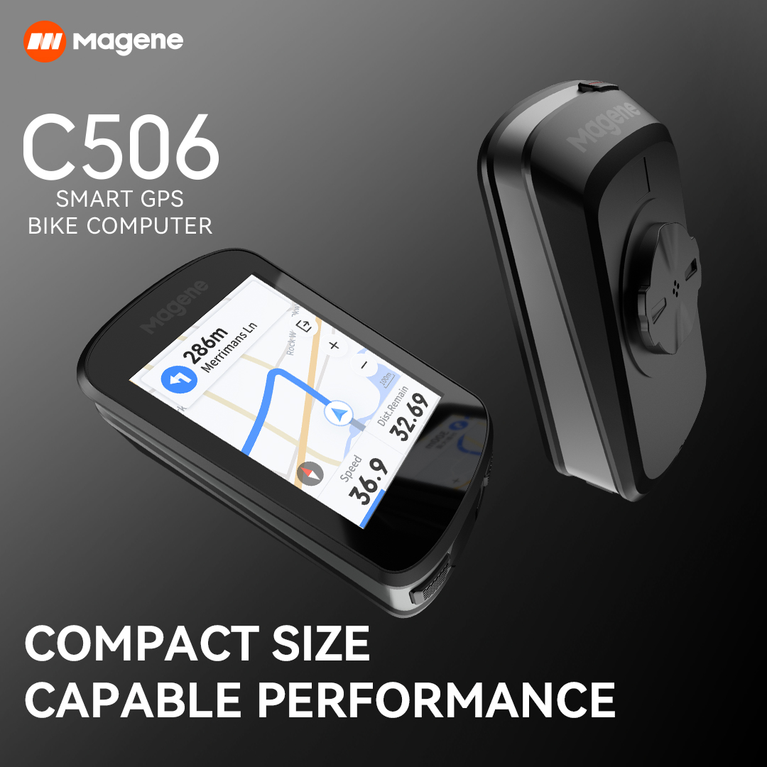 Bike Computer Gps Navigation Map - เครื่องวัดความเร็วจักรยาน Magene C506 พร้อมระบบนำทาง GPS, WiFi,