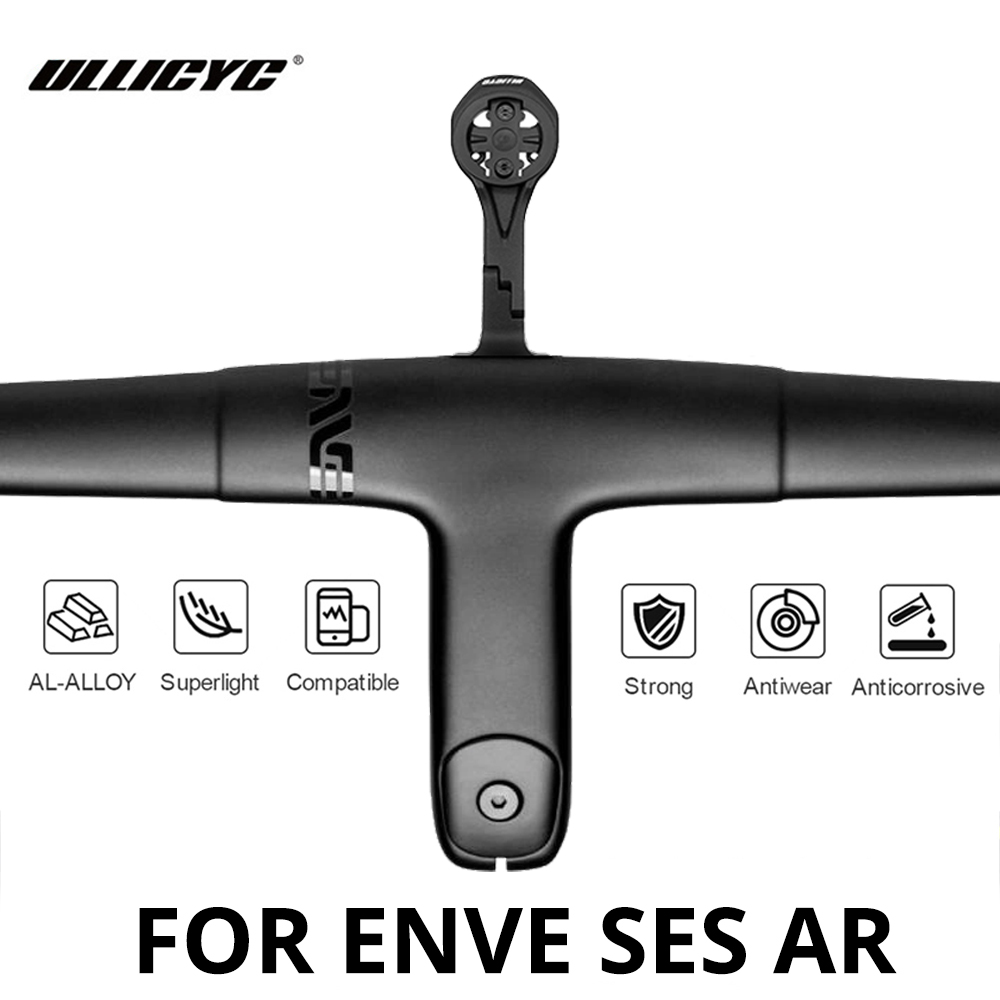 Out Front Bike Computer Mount Garmin - ขาจับคอมพิวเตอร์อะลูมิเนียมอัลลอยด์แบบติดด้านหน้า สำหรับแฮนด์จักรยาน ENVE SES AR แบบอินทิเกรตท์
