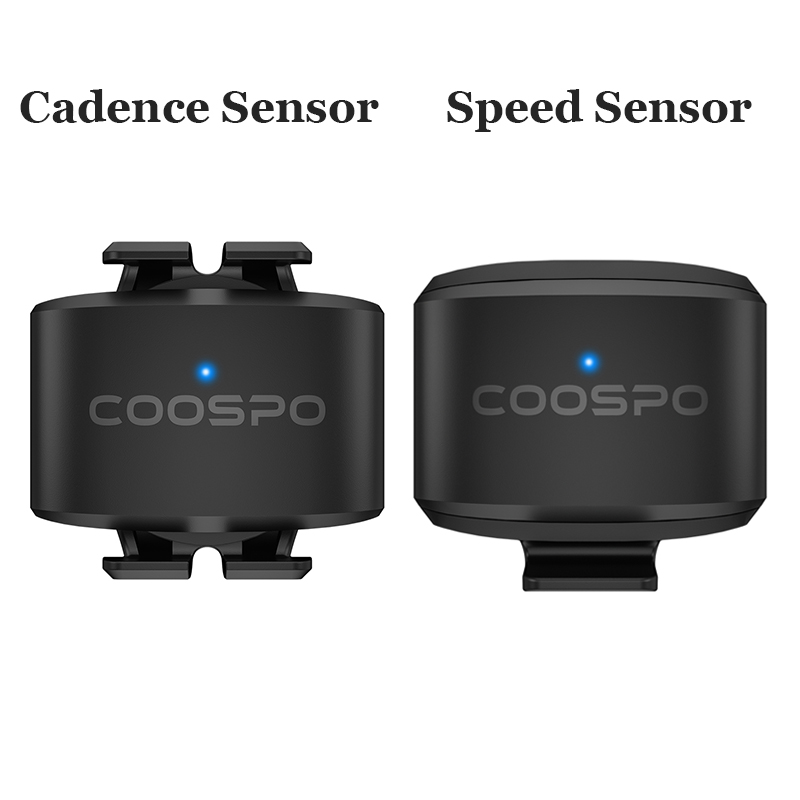 Cycling Cadence Sensor Bluetooth Ant - Coospo เซ็นเซอร์ความเร็วรอบสำหรับจักรยานการ์มินแบบคู่5.0บลูทูธ ANT + ขี่จักรยานสำหรับ Wahoo