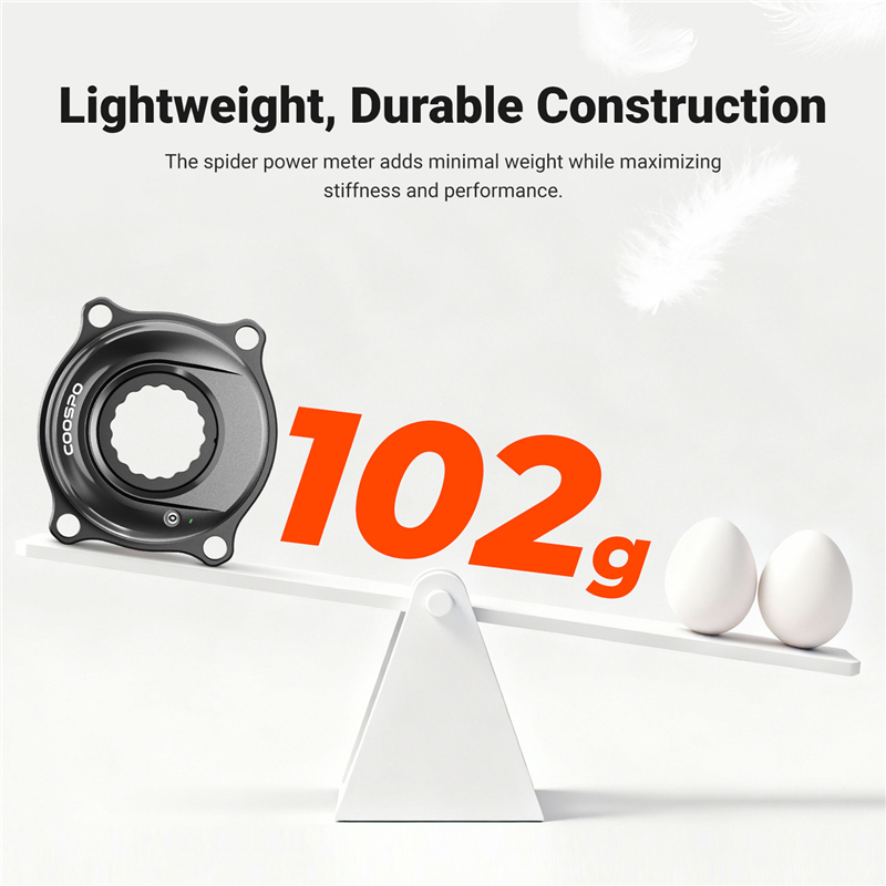 COOSPO ชุดขับเคลื่อนจักรยานเสื - Spider Power Meter 110 Bcd บทวิจารณ์และราคา