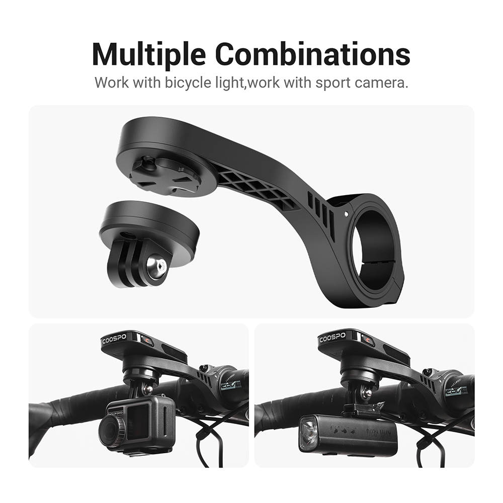 COOSPO จักรยานคอมพิวเตอร์ด้านห - Out Front Bike Computer Mount Garmin บทวิจารณ์และราคา