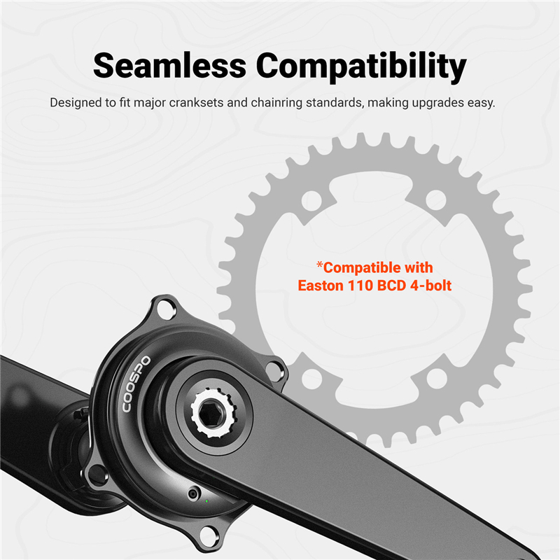 จักรยานเสือหมอบรุ่นใหม่ COOSPO - Spider Power Meter 110 Bcd บทวิจารณ์และราคา