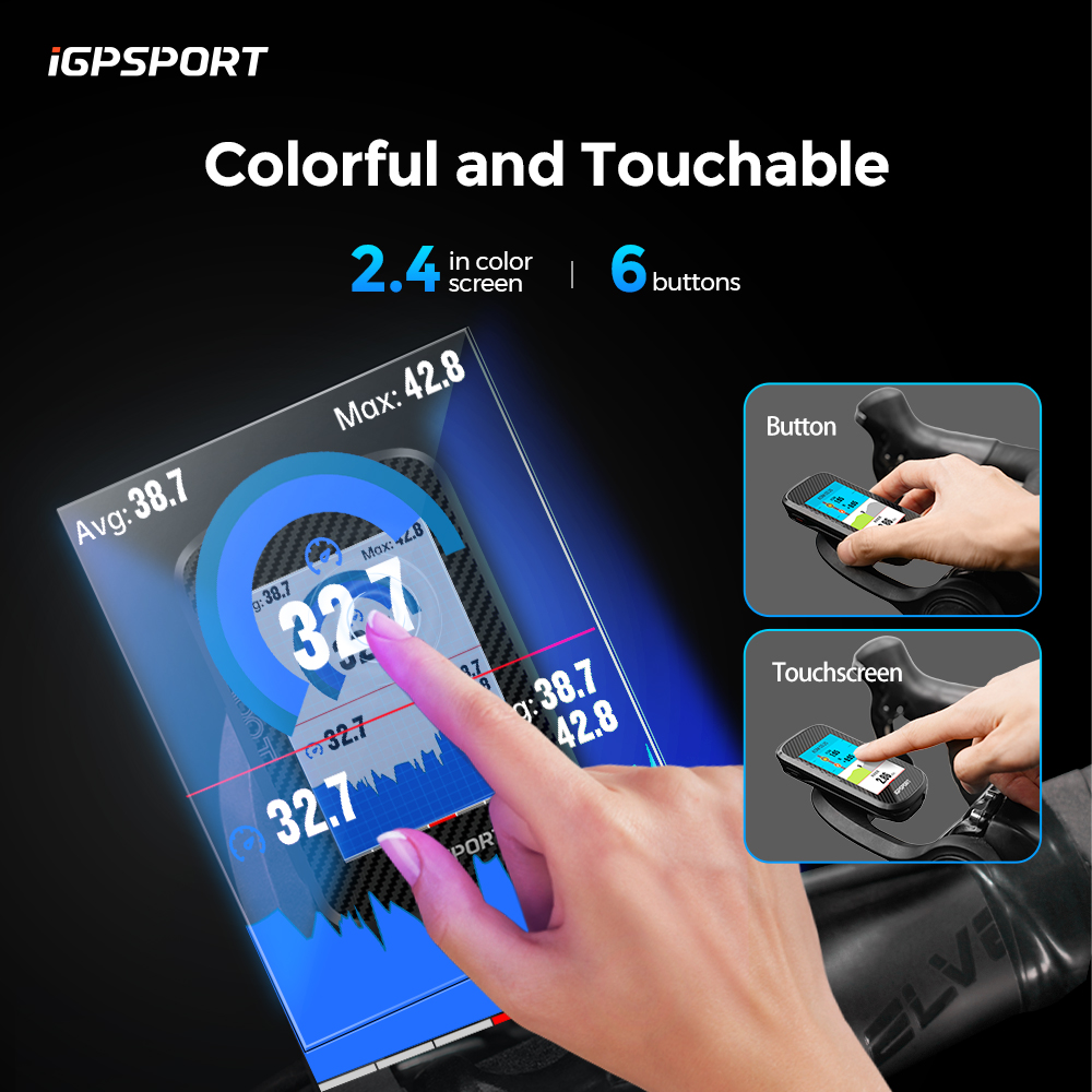 IGPSPORT BSC300T GPS คอมพิวเตอ - Bike Computer Gps Navigation Map บทวิจารณ์และราคา