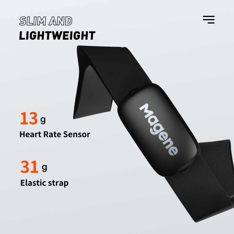 Magene H64 Heart Rate Monitor  - Heart Rate Monitor Chest Strap Ant+ บทวิจารณ์และราคา