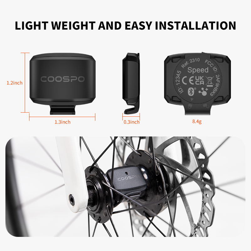 Coospo เซ็นเซอร์ความเร็วจักรยา - Cycling Cadence Sensor Bluetooth Ant บทวิจารณ์และราคา