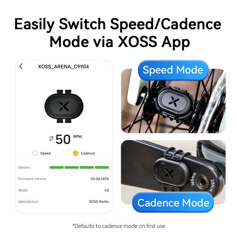 XOSS ARENA เซ็นเซอร์จังหวะความ - Cycling Cadence Sensor Bluetooth Ant บทวิจารณ์และราคา