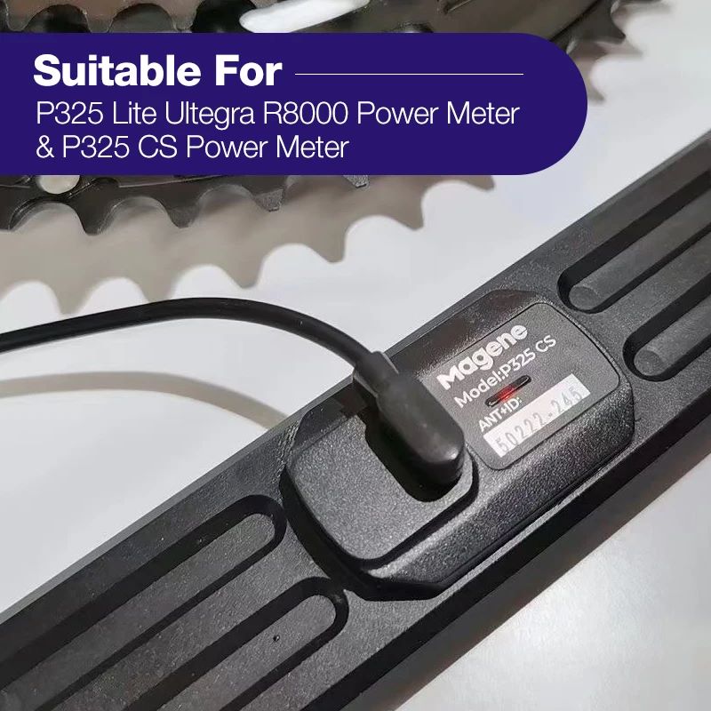 สายชาร์จแบบแม่เหล็กแบบหัวคู่ P - Crank Power Meter Dual Sided บทวิจารณ์และราคา