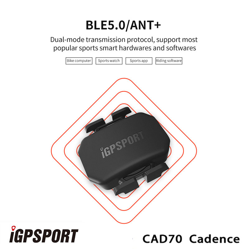 เซ็นเซอร์วัดความเร็วและรอบขา i - Cycling Cadence Sensor Bluetooth Ant บทวิจารณ์และราคา
