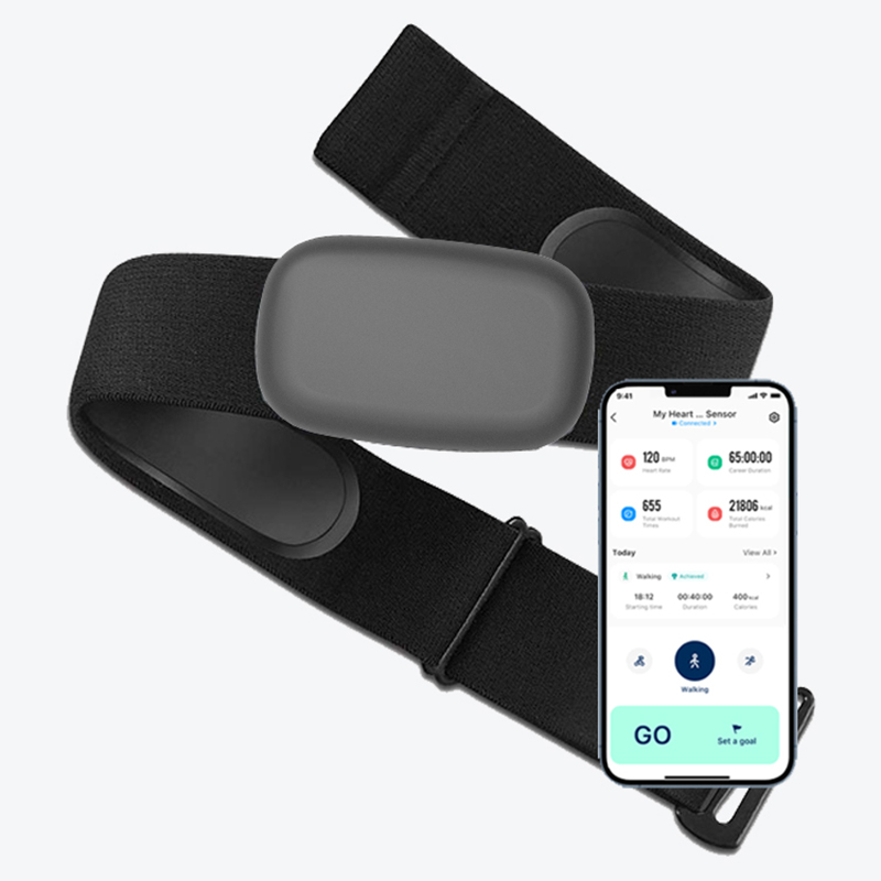 สายรัดเครื่องวัดชีพจรอก FITCEN - Heart Rate Monitor Chest Strap Ant+ บทวิจารณ์และราคา