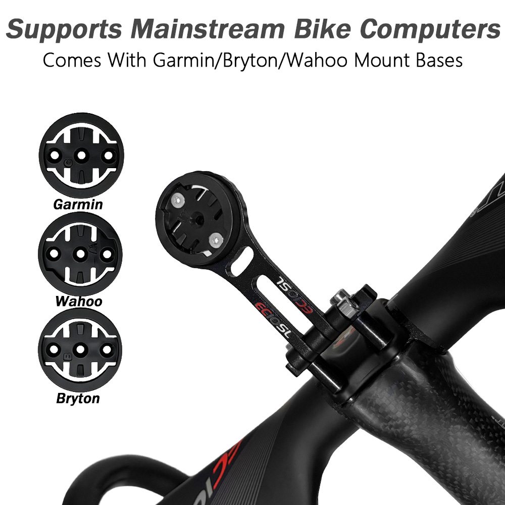 ขาจับคอมพิวเตอร์จักรยานแบบปรับ - Out Front Bike Computer Mount Garmin บทวิจารณ์และราคา