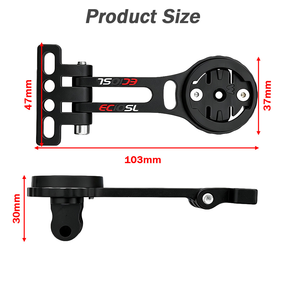 ขาจับคอมพิวเตอร์จักรยานแบบปรับ - Out Front Bike Computer Mount Garmin บทวิจารณ์และราคา