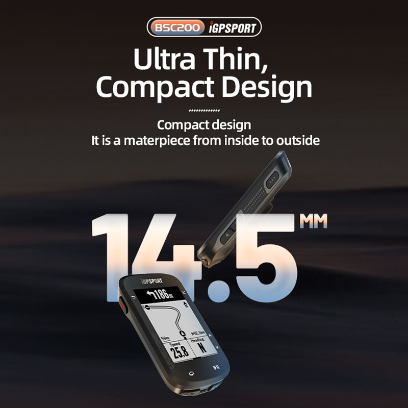 IGPSPORT BSC200 คอมพิวเตอร์จัก - Bike Computer Gps Navigation Map บทวิจารณ์และราคา