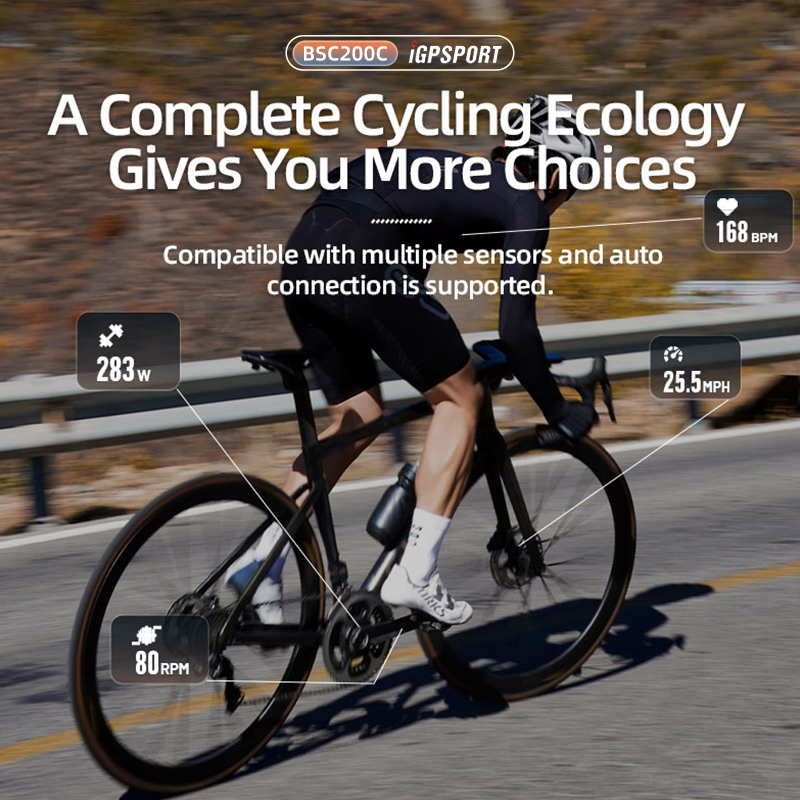 IGPSPORT BSC200 คอมพิวเตอร์จัก - Bike Computer Gps Navigation Map บทวิจารณ์และราคา