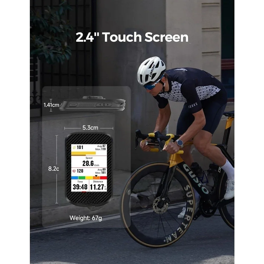 BSC300T คอมพิวเตอร์จักรยานไร้ส - Bike Computer Gps Navigation Map บทวิจารณ์และราคา