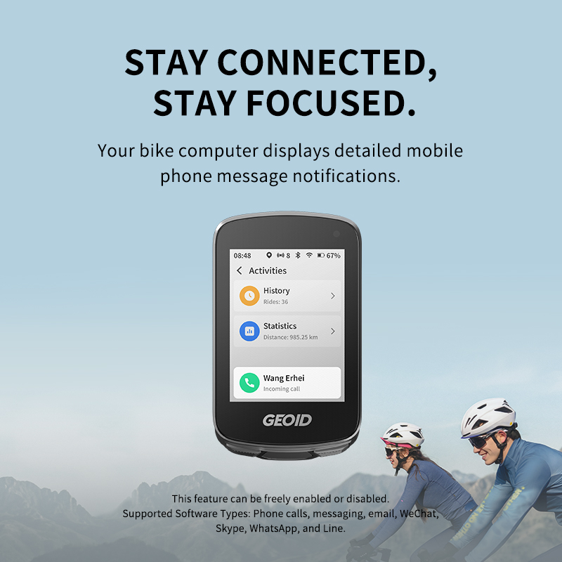 GEOID CC700 Pro ไมล์จักรยานหน้ - Bike Computer Gps Navigation Map บทวิจารณ์และราคา