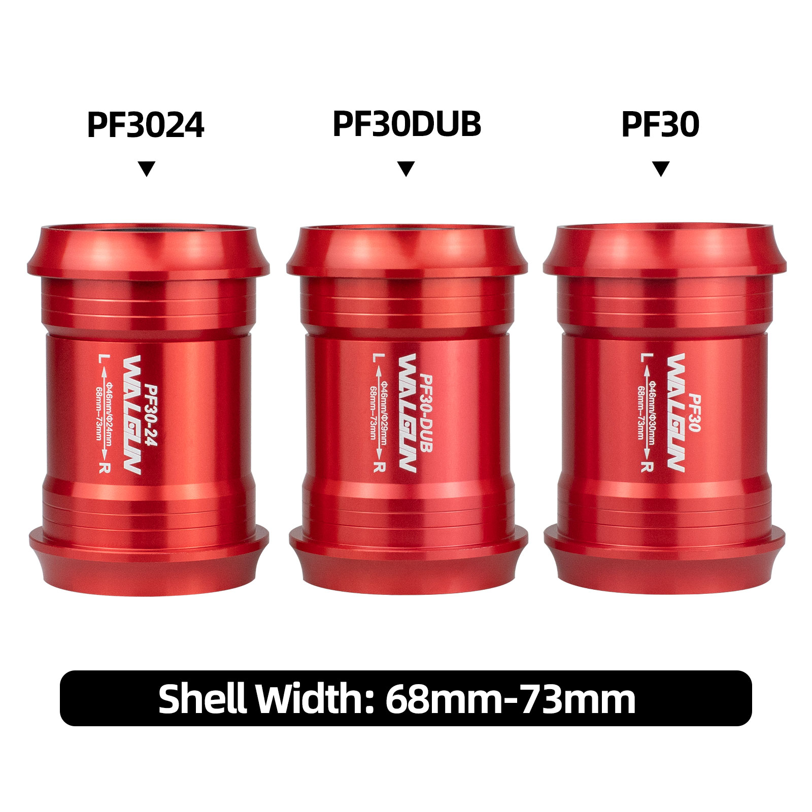 ชุดกระโหลกจักรยาน Walgun ขนาด  - Ceramic Bearing Bottom Bracket Bb86 บทวิจารณ์และราคา
