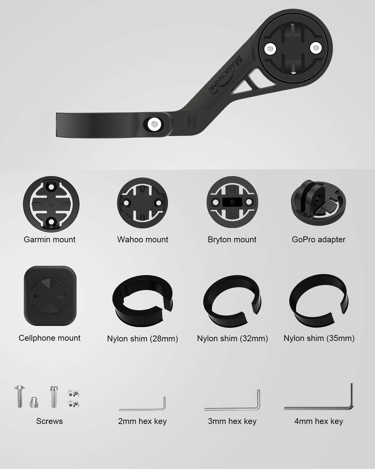 ที่ยึดจักรยานด้านหน้า ใช้ได้กั - Out Front Bike Computer Mount Garmin บทวิจารณ์และราคา