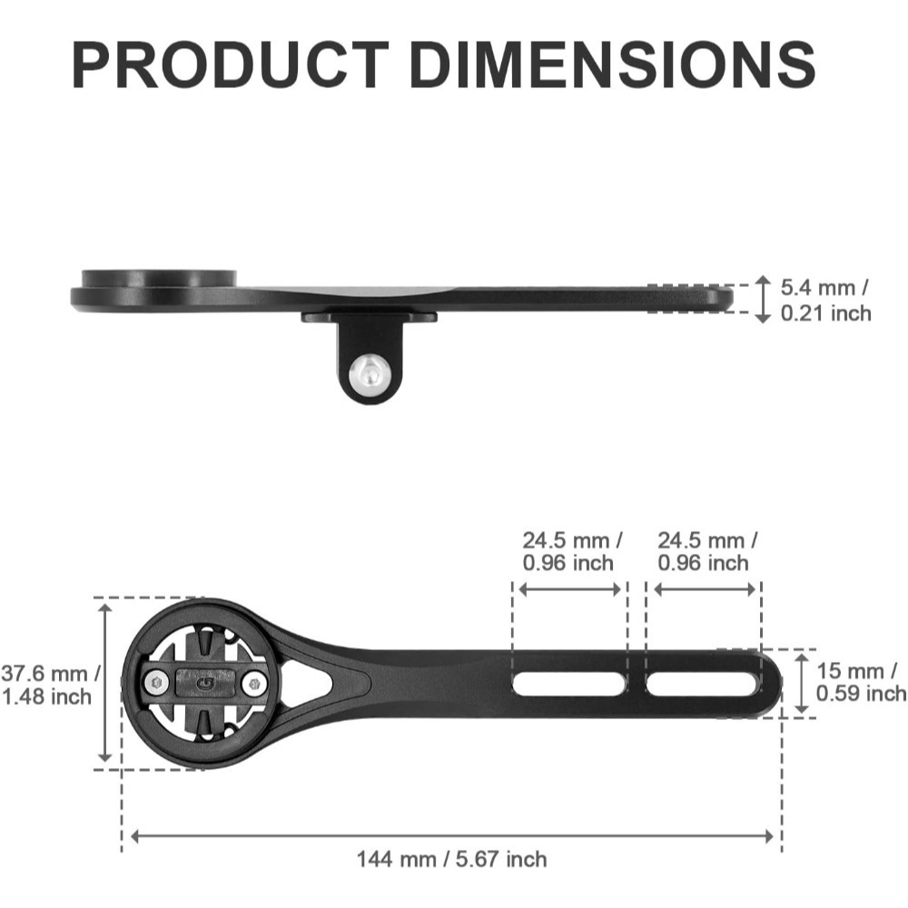 ชุดติดตั้งแฮนด์จักรยานแบบ Out  - Out Front Bike Computer Mount Garmin บทวิจารณ์และราคา