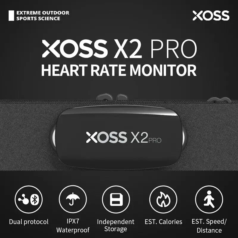 เซ็นเซอร์วัดอัตราการเต้นของหัว - Heart Rate Monitor Chest Strap Ant+ บทวิจารณ์และราคา