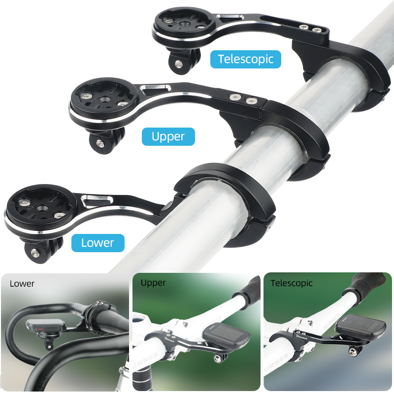 จักรยานคอมพิวเตอร์ขยายขาตั้งด้ - Out Front Bike Computer Mount Garmin บทวิจารณ์และราคา