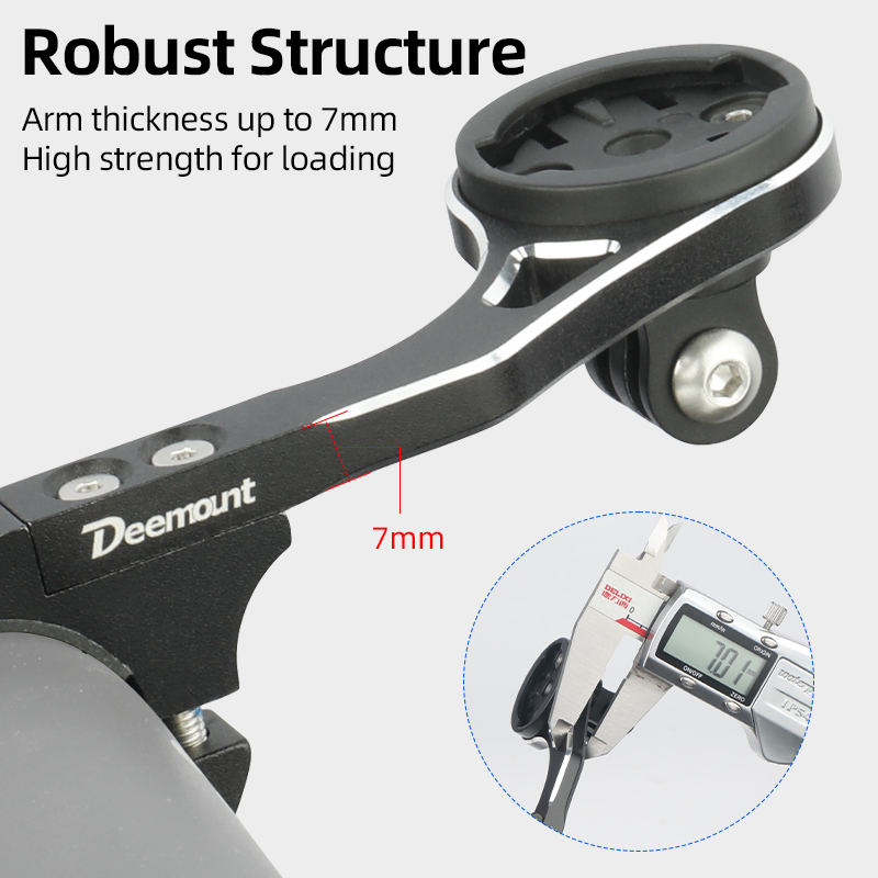 จักรยานคอมพิวเตอร์ขยายขาตั้งด้ - Out Front Bike Computer Mount Garmin บทวิจารณ์และราคา
