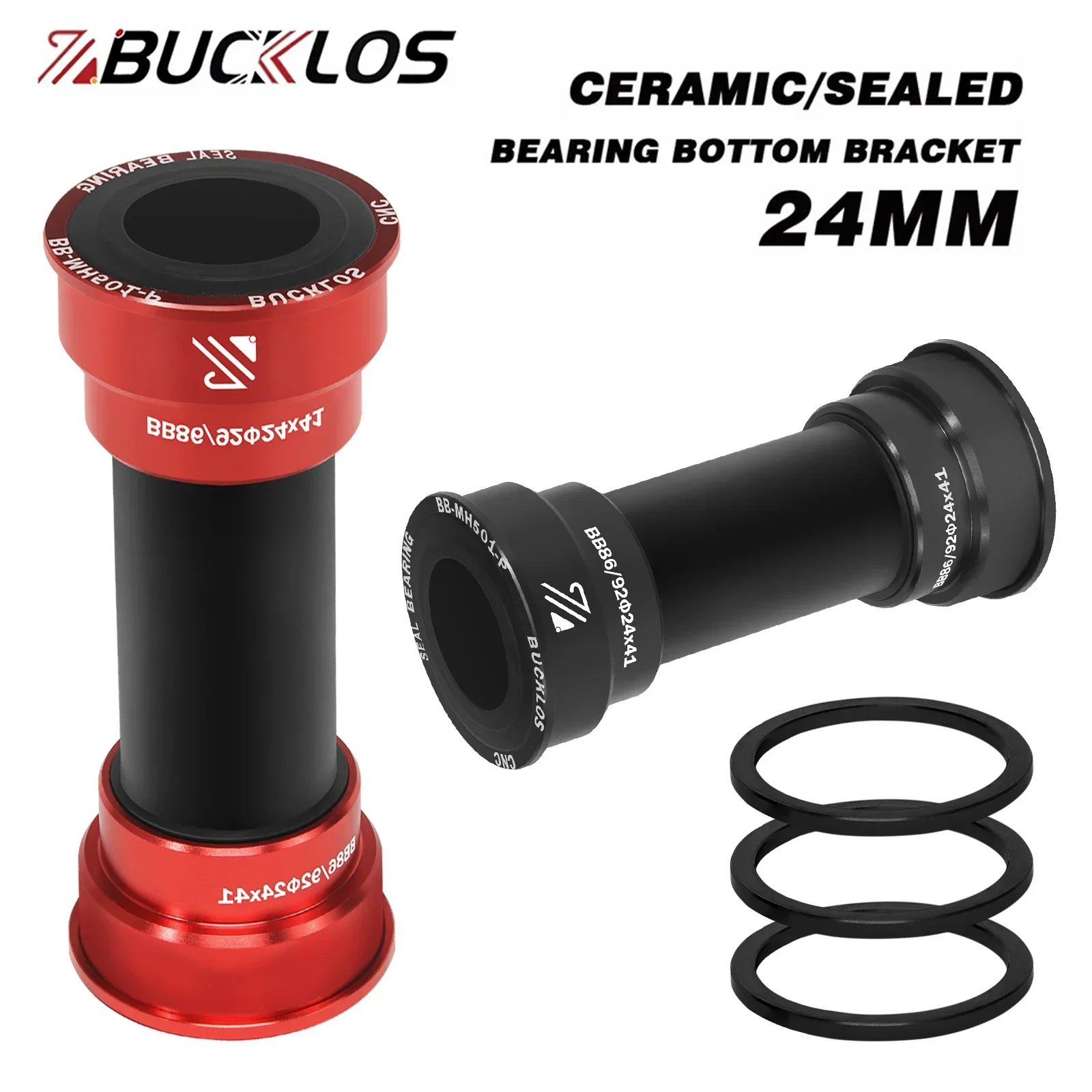 BUCKLOS BB86 92 วงเล็บด้านล่าง - Ceramic Bearing Bottom Bracket Bb86 บทวิจารณ์และราคา