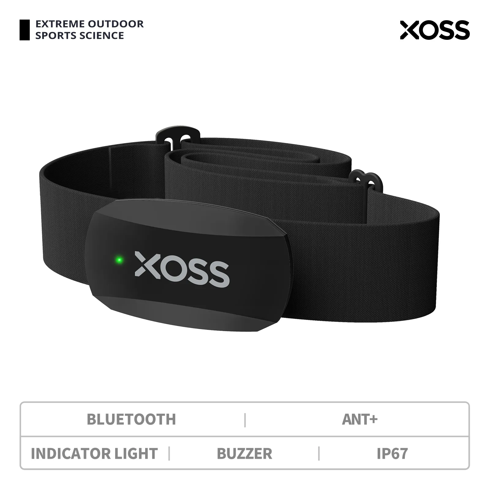 Xoss สายรัดหน้าอก X2ตรวจวัดอัต - Heart Rate Monitor Chest Strap Ant+ บทวิจารณ์และราคา
