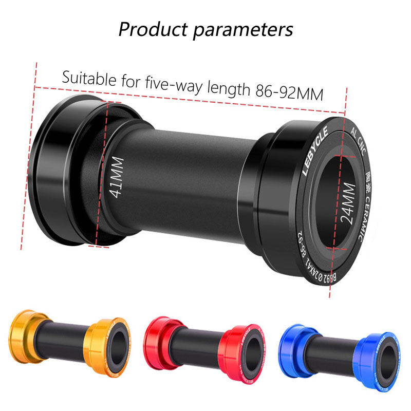 Mtb Road Bike วงเล็บด้านล่าง P - Ceramic Bearing Bottom Bracket Bb86 บทวิจารณ์และราคา