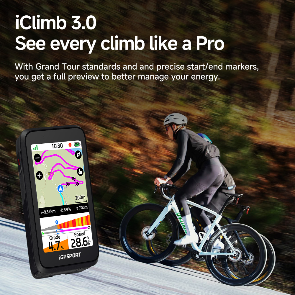iGPSPORT BiNavi Air คอมพิวเตอร - Bike Computer Gps Navigation Map บทวิจารณ์และราคา
