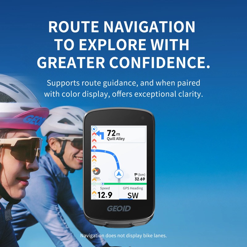 GEOID CC700 GPS จักรยานคอมพิวเ - Bike Computer Gps Navigation Map บทวิจารณ์และราคา