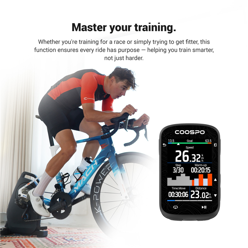 คอมพิวเตอร์จักรยาน NEW COOSPO  - Bike Computer Gps Navigation Map บทวิจารณ์และราคา