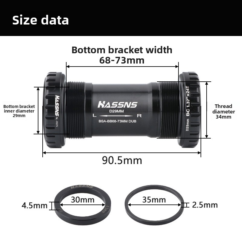 RIRO กระโหลกเซรามิก BSA เกลียว - Ceramic Bearing Bottom Bracket Bb86 บทวิจารณ์และราคา