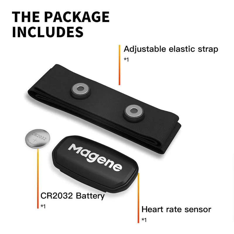 เครื่องวัดอัตราการเต้นของหัวใจ - Heart Rate Monitor Chest Strap Ant+ บทวิจารณ์และราคา