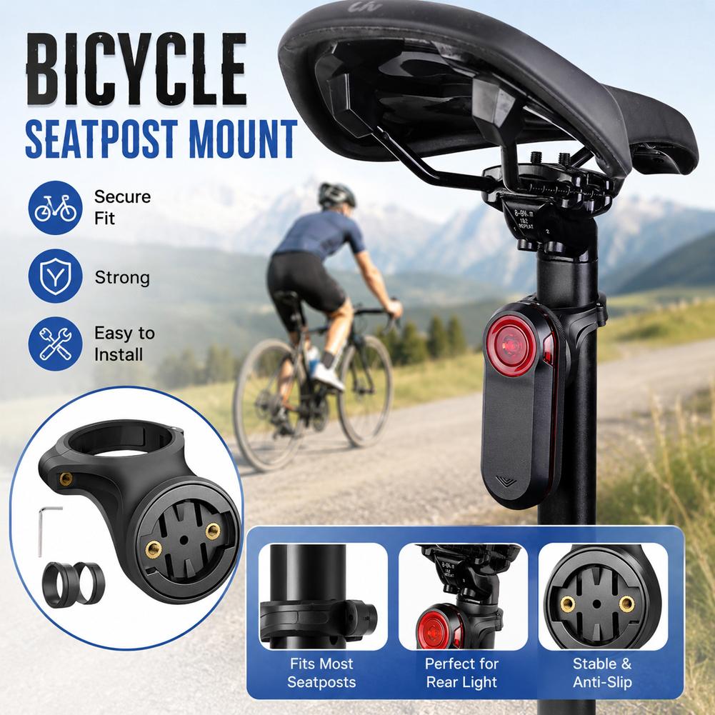 ขายึดไฟท้ายจักรยานสำหรับ Garmi - Bike Radar Tail Light Camera Rearview บทวิจารณ์และราคา