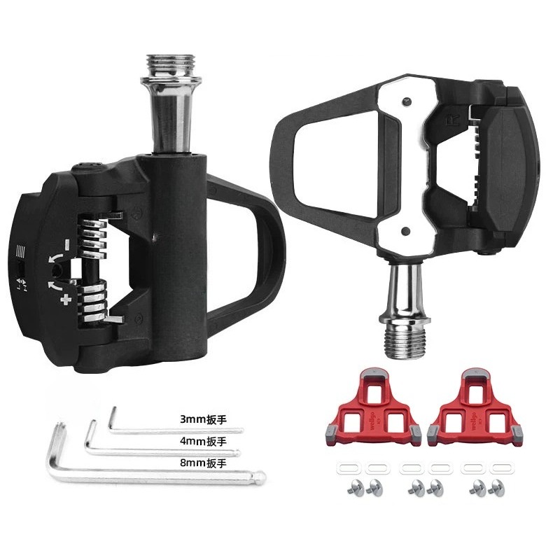 มิเตอร์วัดกำลัง แป้นเหยียบจักร - Pedal Power Meter Road Bike Clipless บทวิจารณ์และราคา