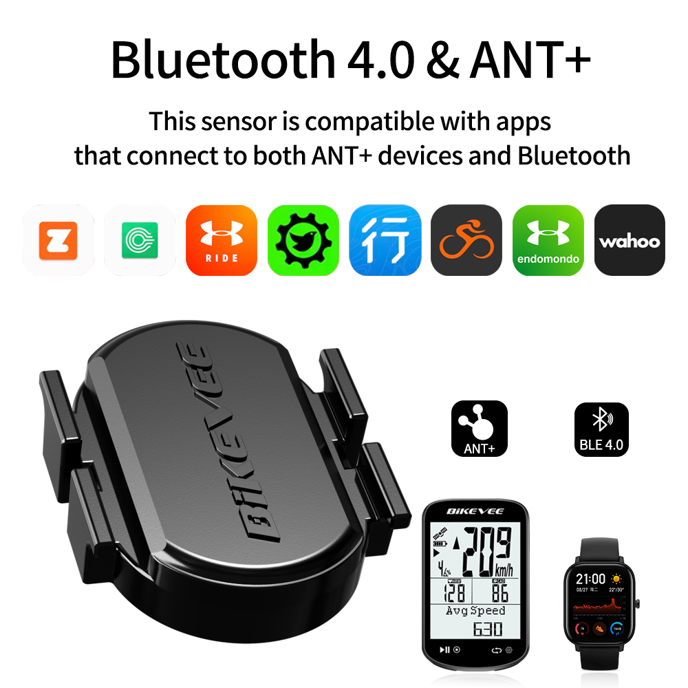 BIKEVEE เซ็นเซอร์วัดความเร็วรอ - Cycling Cadence Sensor Bluetooth Ant บทวิจารณ์และราคา