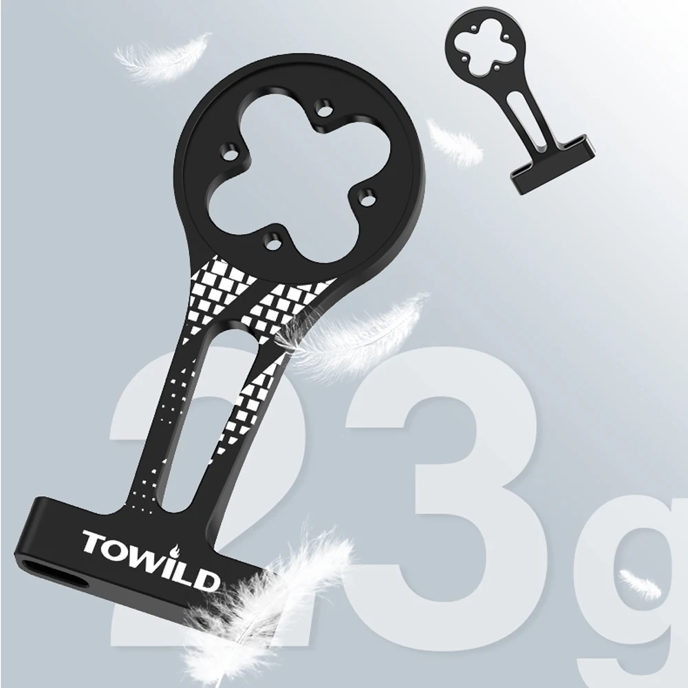TOWILD AS80 อลูมิเนียมขี่จักรย - Out Front Bike Computer Mount Garmin บทวิจารณ์และราคา