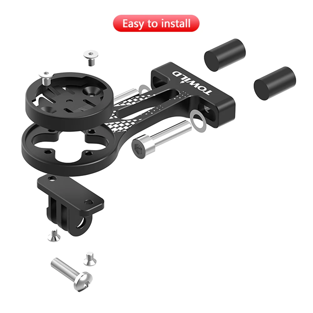 TOWILD AS80 อลูมิเนียมขี่จักรย - Out Front Bike Computer Mount Garmin บทวิจารณ์และราคา