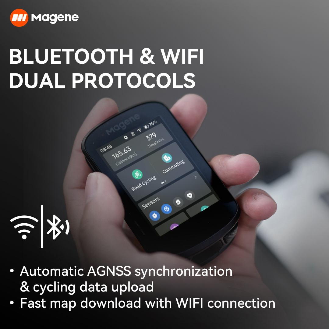 เครื่องวัดความเร็วจักรยาน Mage - Bike Computer Gps Navigation Map บทวิจารณ์และราคา