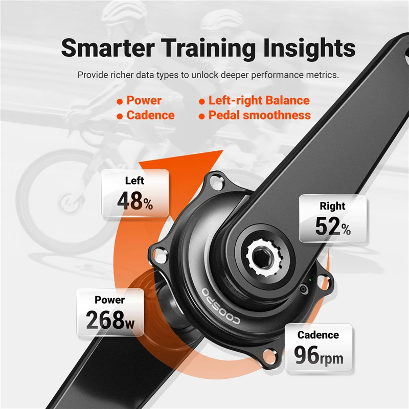 COOSPO S10 เครื่องวัดกำลังปั่น - Spider Power Meter 110 Bcd บทวิจารณ์และราคา