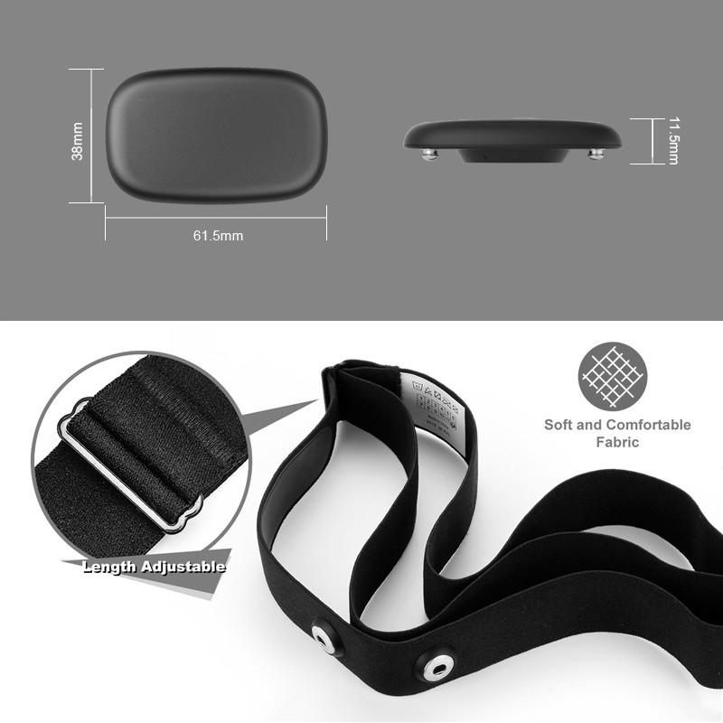FITCENT 5.3Khz Heart Rate Moni - Heart Rate Monitor Chest Strap Ant+ บทวิจารณ์และราคา