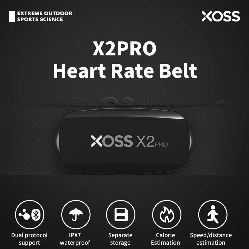 XOSS X2สายรัดหน้าอกโปรเซ็นเซอร - Heart Rate Monitor Chest Strap Ant+ บทวิจารณ์และราคา