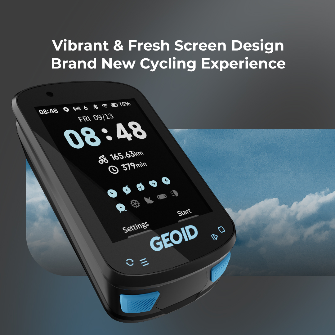Geoid ระบบนำทางจักรยาน CC600,  - Bike Computer Gps Navigation Map บทวิจารณ์และราคา