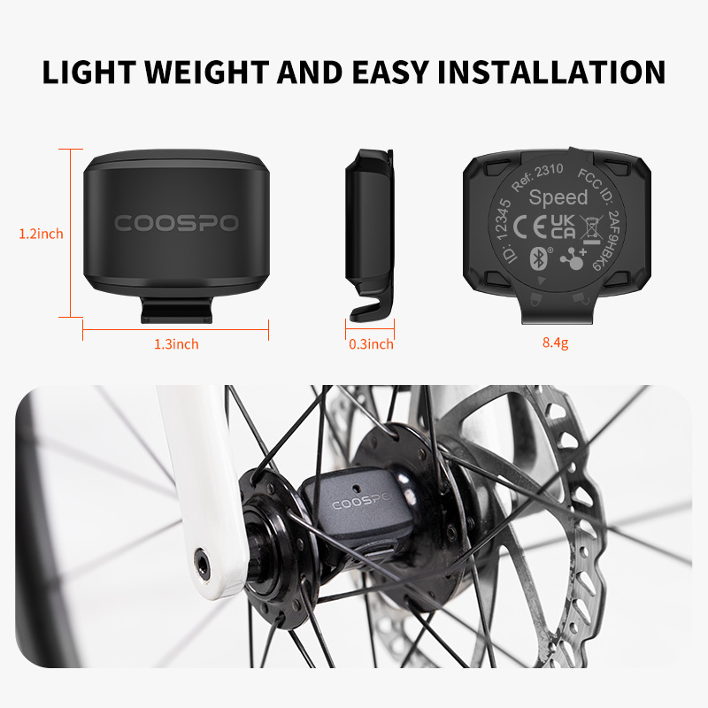 เซ็นเซอร์วัดความเร็วและรอบขาจั - Cycling Cadence Sensor Bluetooth Ant บทวิจารณ์และราคา