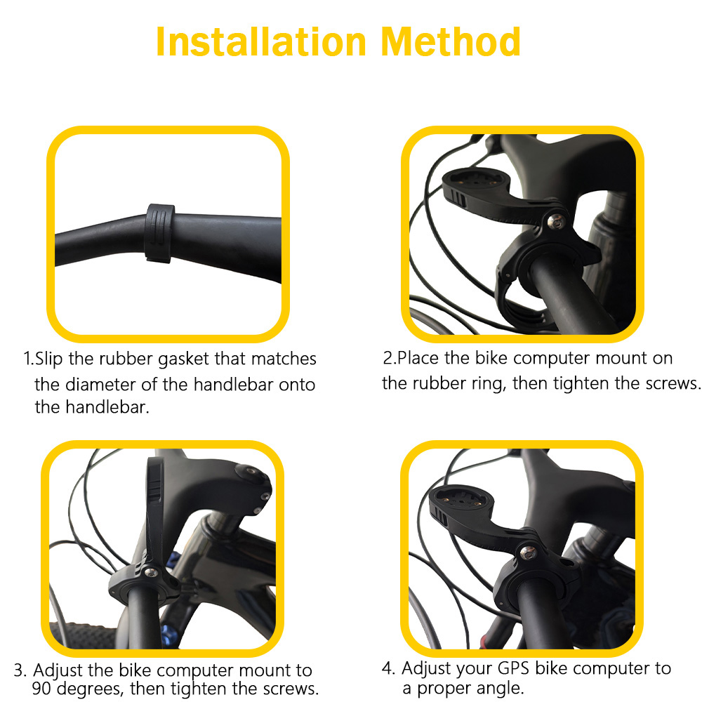 แท่นยึดคอมพิวเตอร์จักรยานแบบติ - Out Front Bike Computer Mount Garmin บทวิจารณ์และราคา