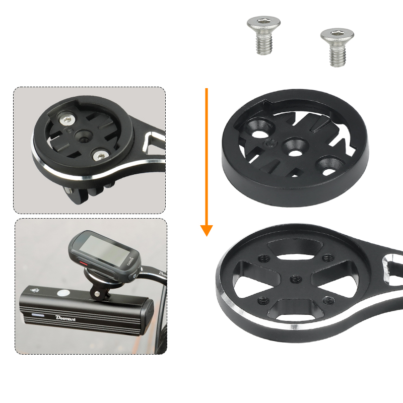 ด้านหน้าคอมพิวเตอร์ Mount Adap - Out Front Bike Computer Mount Garmin บทวิจารณ์และราคา