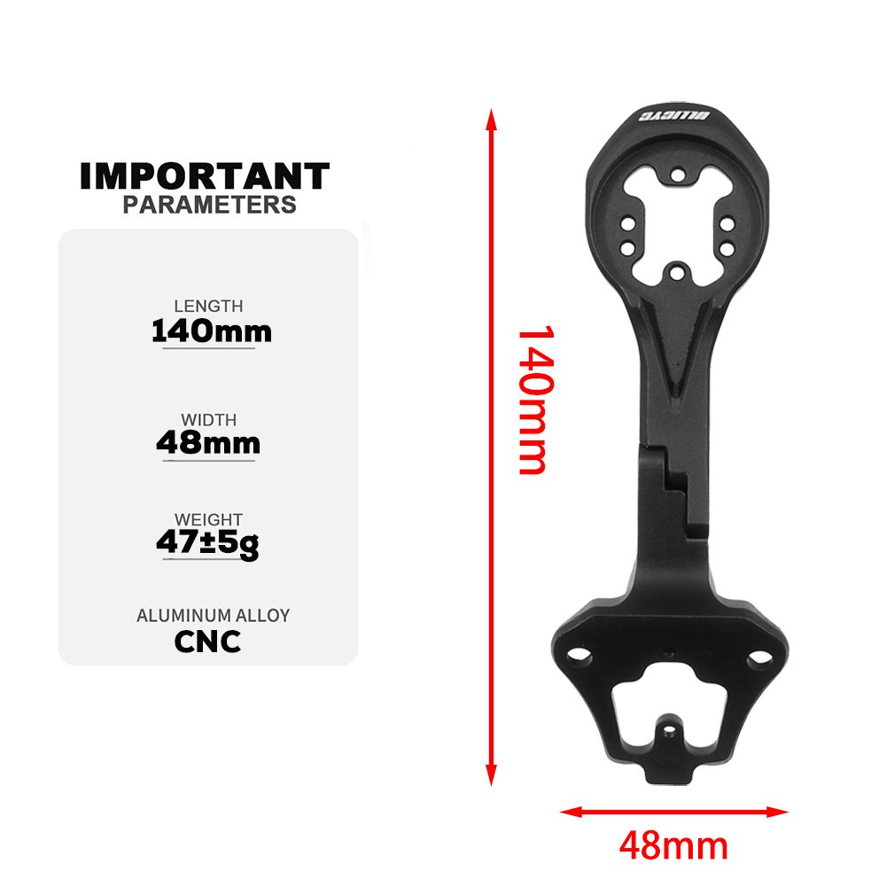 ขาจับคอมพิวเตอร์อะลูมิเนียมอัล - Out Front Bike Computer Mount Garmin บทวิจารณ์และราคา